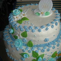 Tort śmietanowo - cytrynowy