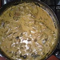 Polędwica z podgrzybkami