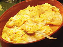 Fot. iwonkab, Dorsz zapiekany z chrzanem i jabłkiem