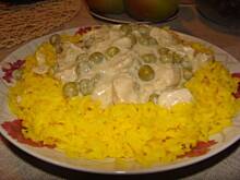 Fot. kasiasz108, Potrawka z kurczaka z żółtym ryżem