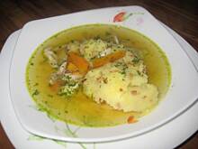 Fot. aniaoogorek, Rosół z kraszonymi ziemniaczkami!