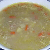 Krupnik z kaszy gryczanej