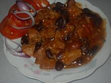 Fot. Teresa.Marcjan, Gulasz a'la węgierski z fasolą