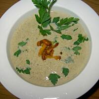 Zupa grzybowa z serem roquefort