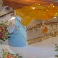 Serniczek na zimno " Morelowa fantazja"