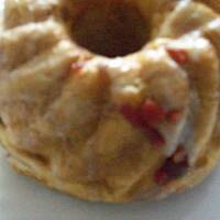 Baba drożdżowa z żurawiną