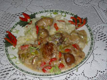 Fot. Teresa.Marcjan, Mięsne kulki z sosem grzybowo-paprykowym