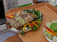 Fot. Teresa.Marcjan, Gołąbki jarskie z ryżem i grzybami