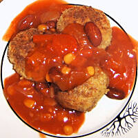 Kotlety mięsno - makaronowe wg M&Ł