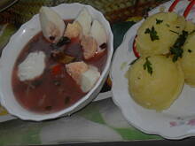 Fot. Teresa.Marcjan, Barszcz z botwinką