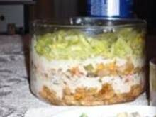 Fot. daria4286, Salatka Gyros z sosem czosnkowym