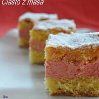 Ciasto z truskawkową masą