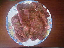 Fot. Kolorowa75, polędwica w sosie śmietankowo- pietruszkowym