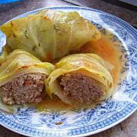 Gołąbki  łatwiejsze z suchą kaszą i ryżem