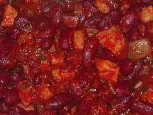 Fot. monisia_ze_szczecina, Szybka fasolka w ziołowym sosie pomidorowym