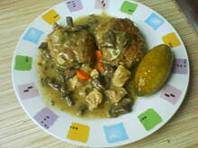 Fot. ezelka, Sos grzybowo-mięsny