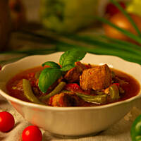 Łopatka w pomidorach