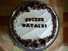 Fot. acrobaleno, Tort na Roczek - ajerkoniakowo-śmietankowy