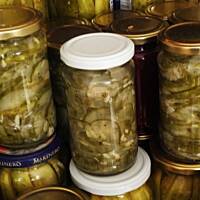 Sałatka z ogórków do słoików.