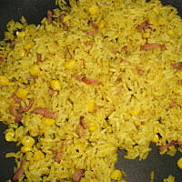 Ryż z curry zasmażany