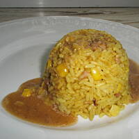 Ryż z curry zasmażany