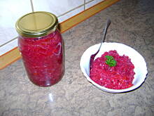 Fot. zoska, Sałatka z buraków bardzo smaczna