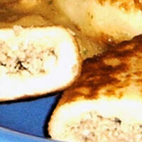 Pyzy z farszem i sosem wg M&Ł