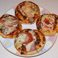 Mini pizzerki na kolację