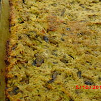 Pieczeń z gotowanego kurczaka