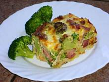 Fot. niebieska-różyczka, Zapiekanka z brokułem i makaronem