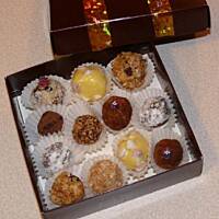 Pralinki czekoladowe smaczne, efektowne i ... łatwe