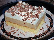 Fot. niebieska-różyczka, Ciasto pomarańczowo - bananowe z bitą śmietaną