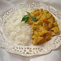 Jesienna potrawka z dynią i kurczakiem