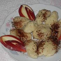 Kluski kładzione z ziemniaków i mąki