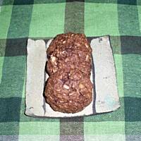 Pełnoziarniste ciasteczka kokosowe z kakao