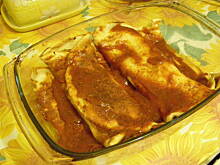 Fot. Beataria, Zapiekane naleśniki z farszem przepisu Beatarii