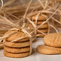 Kruche ciasteczka arachidowe