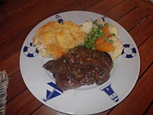 Fot. Lucynao, Steak Diane z poledwicy wolowej