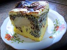 Fot. niebieska-różyczka, Ciasto fale dunaju z jabłkami i makiem