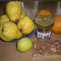 Konfitura z pigwy i suszonych moreli