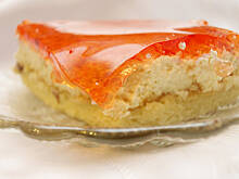 Fot. merino13, Sernik na zimno z galaretką