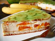 Fot. Mloda, Sernik na zimno z białą czekoladą i owocami