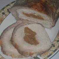 Schab pieczony z morelami