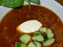 Fot. tineczka, Zupa pomidorowa z balsamico i cynamonem