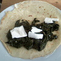 Naleśniki ze szpinakiem