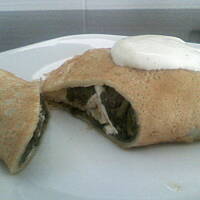 Naleśniki ze szpinakiem