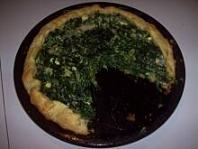 Fot. Blekitnooka, Ciasto francuskie ze szpinakiem