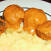 Zapiekane klopsiki wg M&Ł