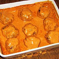 Zapiekane klopsiki wg M&Ł