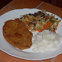 Kotlety z fasoli i mięsa